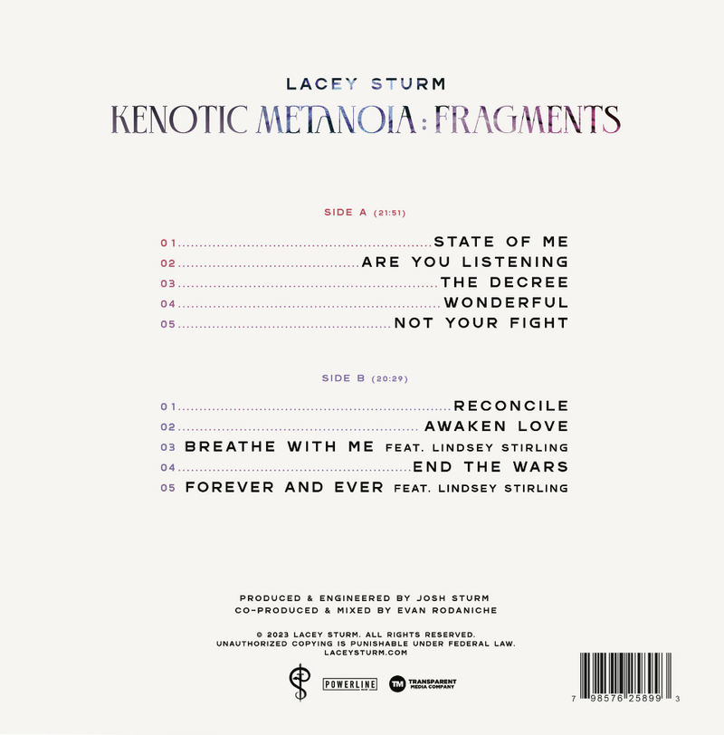 LACEY STURM - BLACK FRIDAY VINYL PRE-ORDER - PURPLE FRAGMENT